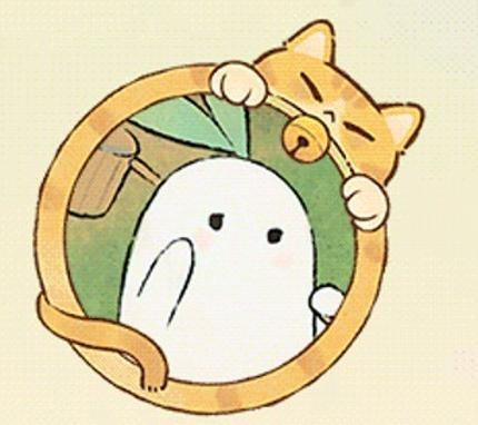 貓咪頭相框